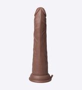 Femme Funn Thruster Rabbit Vibrator in Realistic Brown Silicone Dongs Realistic